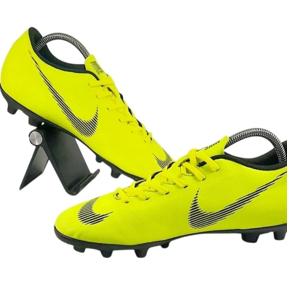 Nike Mercurial Vapor Academy FG Volt Mens size 8.5  Soccer Cleats AH7378 701
